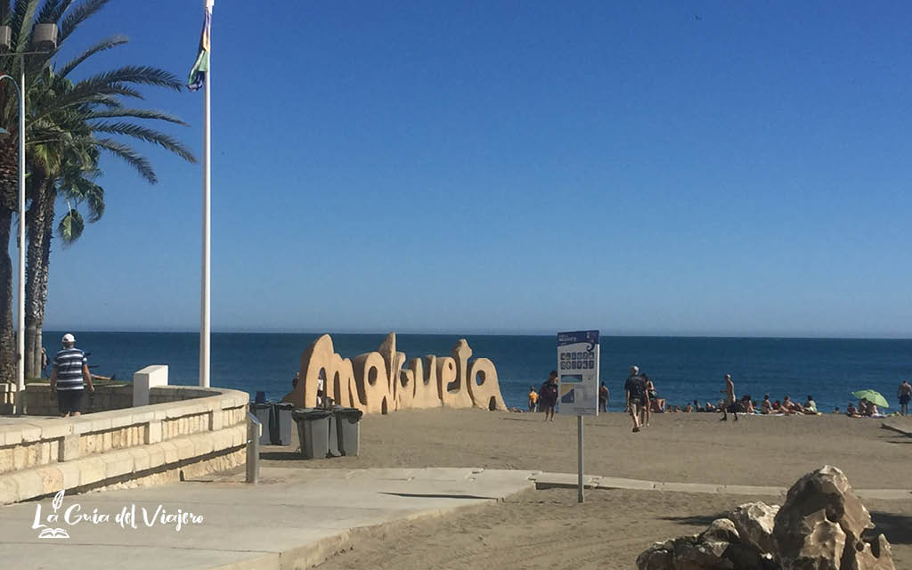 Qué ver en Málaga en dos días - Playa de Malagueta