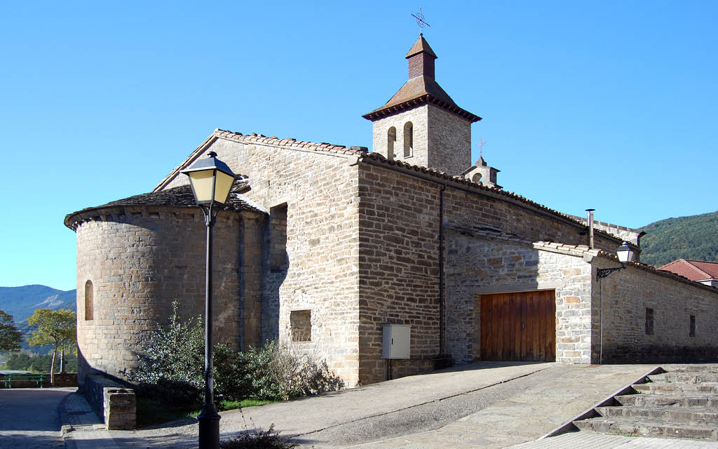 Iglesia de San Salvador en Biescas