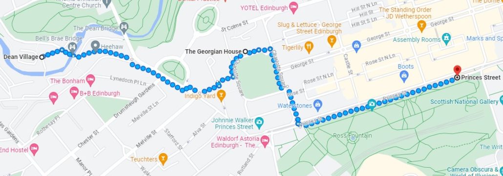 Ruta caminando para ver Edimburgo en 2 días
